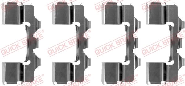 Set accesorii placute frana QUICK BRAKE 109-1104