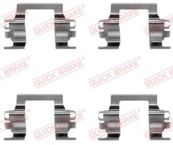 Set accesorii placute frana QUICK BRAKE 109-1117