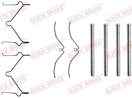 Set accesorii placute frana QUICK BRAKE 109-1124