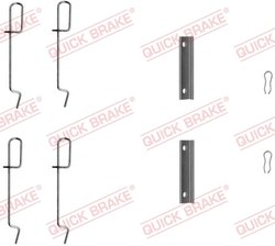 Set accesorii placute frana QUICK BRAKE 109-1125