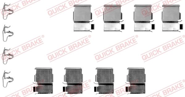 Set accesorii placute frana QUICK BRAKE 109-1133