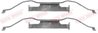 Set accesorii placute frana QUICK BRAKE 109-1148