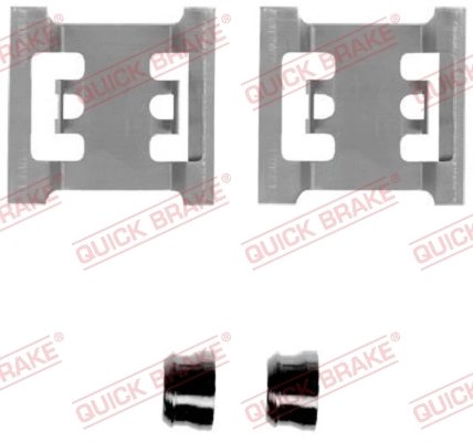 Set accesorii placute frana QUICK BRAKE 109-1145