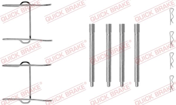 Set accesorii placute frana QUICK BRAKE 109-1149