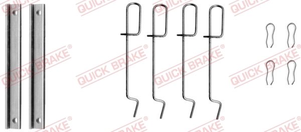 Set accesorii placute frana QUICK BRAKE 109-1151