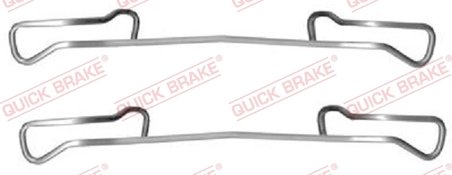 Set accesorii placute frana QUICK BRAKE 109-1150