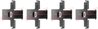 Set accesorii placute frana QUICK BRAKE 109-1157
