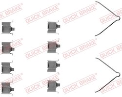 Set accesorii placute frana QUICK BRAKE 109-1166