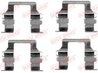 Set accesorii placute frana QUICK BRAKE 109-1164