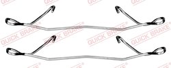 Set accesorii placute frana QUICK BRAKE 109-1180