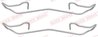 SET ACCESORII PLACUTE FRANA QUICK BRAKE 109-1187 - Compatibil cu FORD, RENAULT