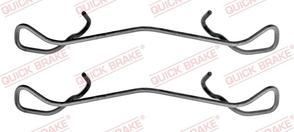 Set accesorii placute frana QUICK BRAKE 109-1189
