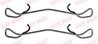 Set accesorii placute frana QUICK BRAKE 109-1189