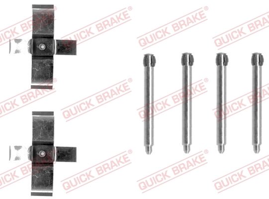 Set accesorii placute frana QUICK BRAKE 109-1195