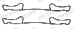 Set accesorii placute frana QUICK BRAKE 109-1200