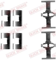 SET ACCESORII PLACUTE FRANA QUICK BRAKE 109-1203 - Compatibil cu HONDA
