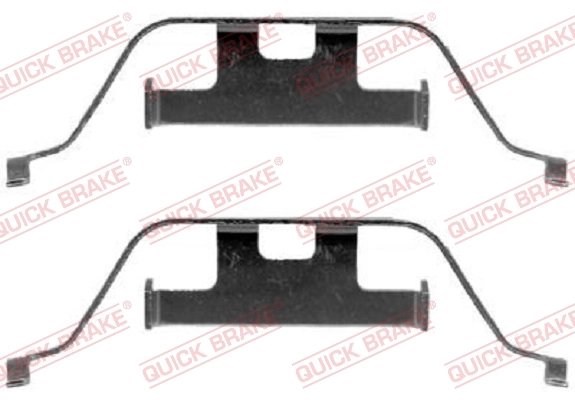 Set accesorii placute frana QUICK BRAKE 109-1201