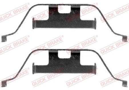 Set accesorii placute frana QUICK BRAKE 109-1201