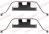 Set accesorii placute frana QUICK BRAKE 109-1201