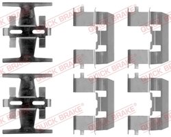Set accesorii placute frana QUICK BRAKE 109-1208