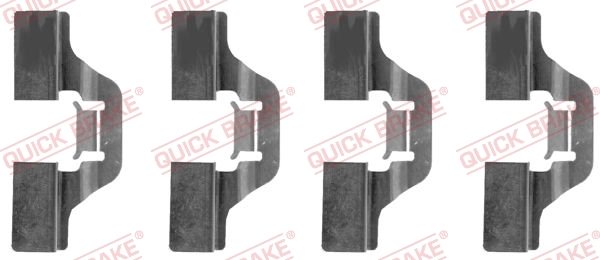 Set accesorii placute frana QUICK BRAKE 109-1211