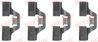 Set accesorii placute frana QUICK BRAKE 109-1211