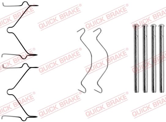 Set accesorii placute frana QUICK BRAKE 109-1209