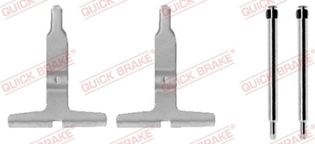Set accesorii placute frana QUICK BRAKE 109-1217