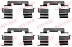 Set accesorii placute frana QUICK BRAKE 109-1216