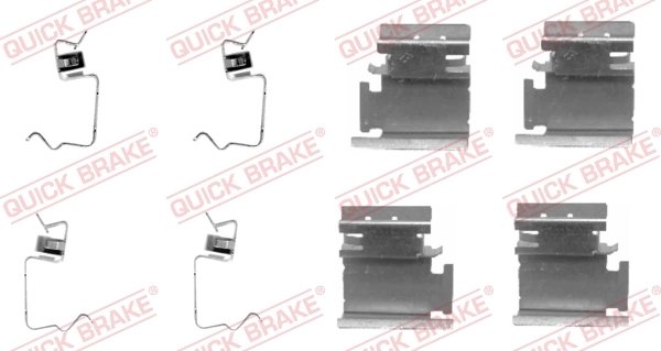 Set accesorii placute frana QUICK BRAKE 109-1218