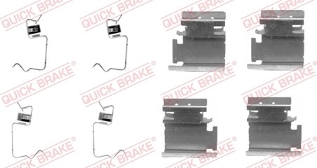 Set accesorii placute frana QUICK BRAKE 109-1218