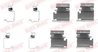 Set accesorii placute frana QUICK BRAKE 109-1218
