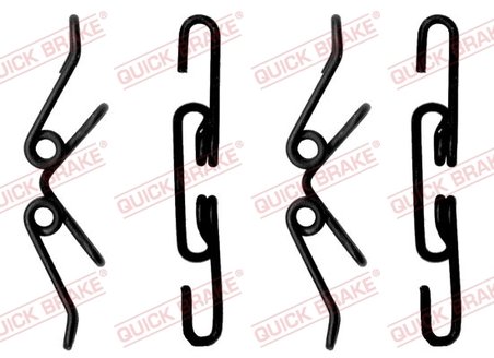 Set accesorii placute frana QUICK BRAKE 109-1220