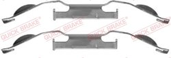 Set accesorii placute frana QUICK BRAKE 109-1221
