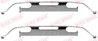 Set accesorii placute frana QUICK BRAKE 109-1223
