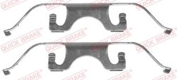 Set accesorii placute frana QUICK BRAKE 109-1224