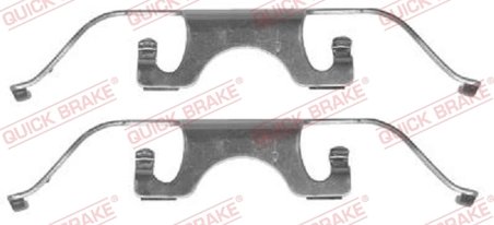 Set accesorii placute frana QUICK BRAKE 109-1224
