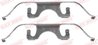 Set accesorii placute frana QUICK BRAKE 109-1224