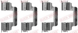 Set accesorii placute frana QUICK BRAKE 109-1230