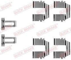 Set accesorii placute frana QUICK BRAKE 109-1233