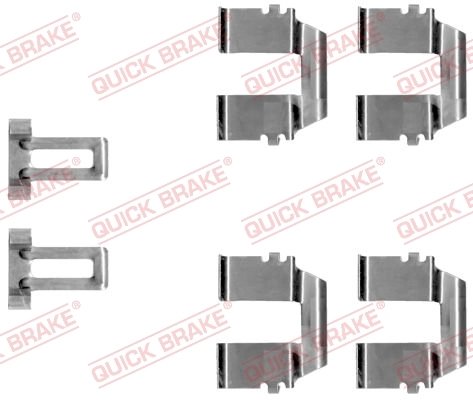Set accesorii placute frana QUICK BRAKE 109-1233