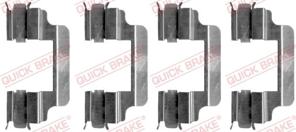 Set accesorii placute frana QUICK BRAKE 109-1231