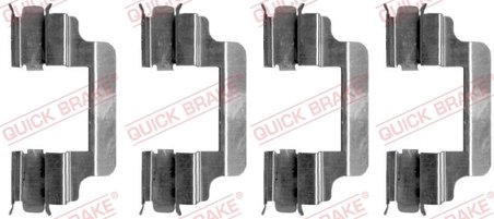 Set accesorii placute frana QUICK BRAKE 109-1231
