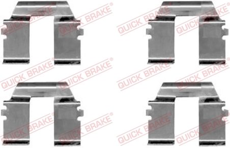 Set accesorii placute frana QUICK BRAKE 109-1232