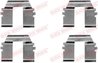 Set accesorii placute frana QUICK BRAKE 109-1232