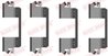 SET ACCESORII PLACUTE FRANA QUICK BRAKE 109-1234 - Compatibil cu MERCEDES-BENZ