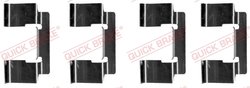 Set accesorii placute frana QUICK BRAKE 109-1235