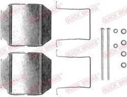 SET ACCESORII PLACUTE FRANA QUICK BRAKE 109-1237 - Compatibil cu CITROEN