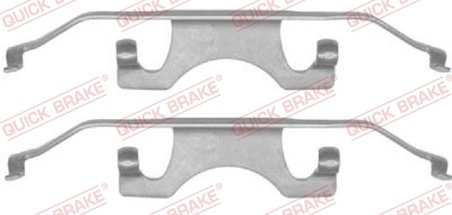 Set accesorii placute frana QUICK BRAKE 109-1241
