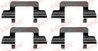Set accesorii placute frana QUICK BRAKE 109-1243